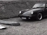 Gebraucht Porsche 911 231 PS (169 kW) 1986 Blau Cabrio