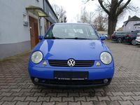 Gebraucht VW Lupo Basis 75 PS (55 kW) 2001 Blau Kleinwagen