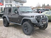 Gebraucht Jeep Wrangler Unlimited Rubicon 200 PS (147 kW) 2017 Grau SUV