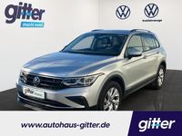 Gebraucht VW Tiguan Life 150 PS (110 kW) 2021 Reflexsilber metallic SUV