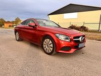 gebraucht Mercedes C220 d 4MATIC Coupe in Rot