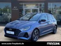 Neu Hyundai i20 N Line 101 PS (74 kW) 2025 Meta blue Kleinwagen