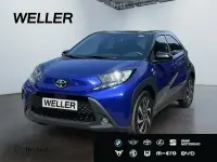 Gebraucht Toyota Aygo 72 PS (52 kW) 2025 Juniper blue / black mica (blau) Kleinwagen