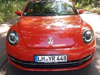 Gebraucht VW Beetle Cabriolet Design 105 PS (77 kW) 2015 Rot Cabrio