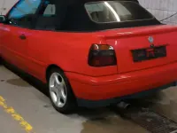 Brugt VW Golf Cabriolet 75 HK (55 kW) 1995 Rød Cabriolet