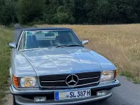Gebraucht Mercedes SL300 188 PS (138 kW) 1987 Silber Cabrio