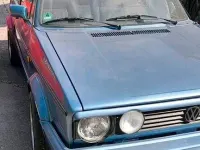 Brugt VW Golf Cabriolet 98 HK (72 kW) 1993 Blå Cabriolet