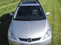 Gebraucht Mazda 5 199 PS (146 kW) 2007 Silber metallic Van / Kleinbus