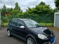 Gebraucht VW Polo Cross 80 PS (58 kW) 2009 Schwarz Kleinwagen