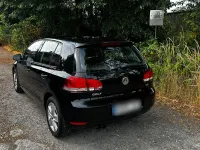 Gebraucht VW Golf VI Comfortline 122 PS (89 kW) 2009 Schwarz Kleinwagen