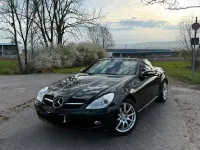 Gebraucht Mercedes SLK200 163 PS (119 kW) 2004 Schwarz Cabrio
