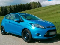 Gebraucht Ford Fiesta 82 PS (60 kW) 2009 Blau Kleinwagen