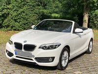 Gebraucht BMW 218 Advantage 136 PS (100 kW) 2018 Weiß Cabrio