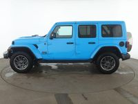 Gebraucht Jeep Wrangler Unlimited Sahara 271 PS (199 kW) 2021 Blau SUV