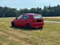 Gebraucht VW Polo Basis 50 PS (36 kW) 1999 Rot Limousine