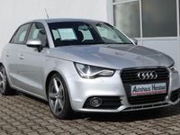 Gebraucht Audi A1 Sportback Ambition 122 PS (89 kW) 2012 Silber Kleinwagen
