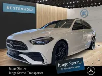 Gebraucht Mercedes C200 AMG 163 PS (119 kW) 2024 Unilack polarweiß Kombi