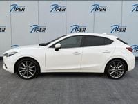 Gebraucht Mazda 3 Kizoku 120 PS (88 kW) 2017 Satinweiß metallic Limousine