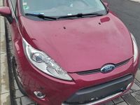 Gebraucht Ford Fiesta 66 PS (48 kW) 2008 Rot Kleinwagen