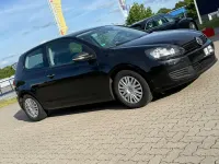 Gebraucht VW Golf VI Trendline 80 PS (58 kW) 2010 Schwarz Kleinwagen