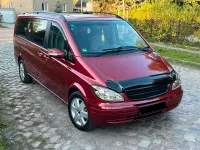 Gebraucht Mercedes Viano 150 PS (110 kW) 2006 Rot Van / Kleinbus