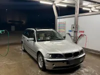 Gebraucht BMW 320 150 PS (110 kW) 2002 Silber Kombi