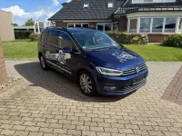 Gebraucht VW Touran Highline 190 PS (139 kW) 2017 Blau Van / Kleinbus