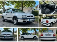 Gebraucht VW Golf Cabriolet 90 PS (66 kW) 1994 Weiß Cabrio