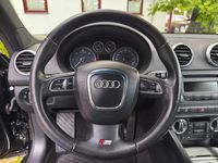 Gebraucht Audi A3 Cabriolet S-Line 140 PS (102 kW) 2012 Schwarz Cabrio