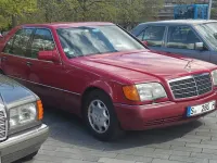 Gebraucht Mercedes S280 193 PS (141 kW) 1994 Rot Limousine