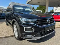 Gebraucht VW T-Roc Cabriolet R-line 150 PS (110 kW) 2021 Schwarz Cabrio