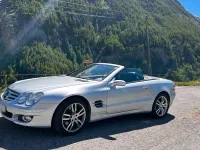 Gebraucht Mercedes SL350 272 PS (200 kW) 2007 Silber Cabrio