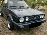 Gebraucht VW Golf Cabriolet 72 PS (52 kW) 1988 Blau Cabrio