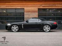 Gebraucht Jaguar XKR 510 PS (375 kW) 2010 Santorini / ultimate black Cabrio