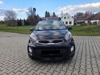 Gebraucht Kia Picanto 67 PS (49 kW) 2016 Schwarz Kleinwagen