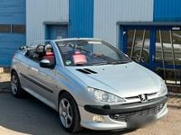 Gebraucht Peugeot 206 CC 109 PS (80 kW) 2002 Silber Cabrio