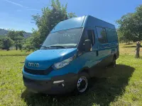 Gebraucht Iveco Daily 170 PS (125 kW) 2016 Blau Van / Kleinbus