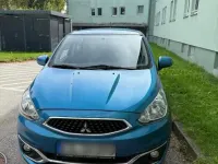 Gebraucht Mitsubishi Space Star 71 PS (52 kW) 2019 Blau Kleinwagen