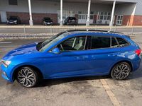 Gebraucht Skoda Scala Style 116 PS (85 kW) 2019 Blau Kleinwagen