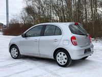Gebraucht Nissan Micra 80 PS (58 kW) 2012 Silber Kleinwagen