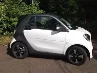 Gebraucht Smart ForTwo Coupé 60 kW (82 PS) 2023 Weiß Kleinwagen