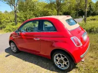 Gebraucht Fiat 500 69 PS (50 kW) 2013 Rot Cabrio