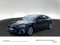 Gebraucht Audi A5 Sportback S-Line 204 PS (150 kW) 2023 Mythosschwarz metallic Kleinwagen