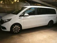 Gebraucht Mercedes EQV300 150 kW (204 PS) 2021 Weiß Van / Kleinbus
