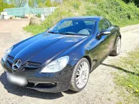 Gebraucht Mercedes SLK200 163 PS (119 kW) 2007 Schwarz Cabrio