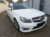 Gebraucht Mercedes C220 AMG line 170 PS (125 kW) 2013 Polarweiss  unilack Coupé