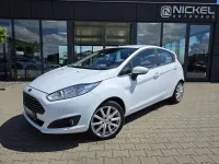 Gebraucht Ford Fiesta Titanium 101 PS (74 kW) 2017 Weiß Kleinwagen