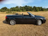 Gebraucht Audi A4 Cabriolet 163 PS (119 kW) 2003 Schwarz Cabrio