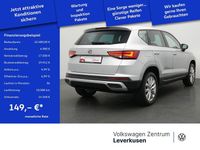 Gebraucht Seat Ateca Style 150 PS (110 kW) 2022 Silber / reflex silber (metallic) SUV