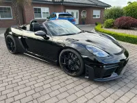 Neu Porsche 718 500 PS (367 kW) 2025 Schwarz Cabrio